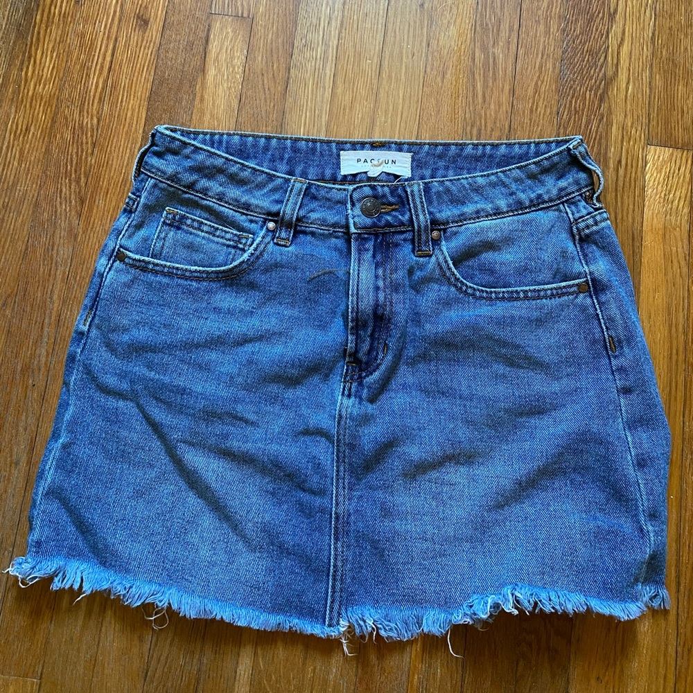 PacSun denim skirt